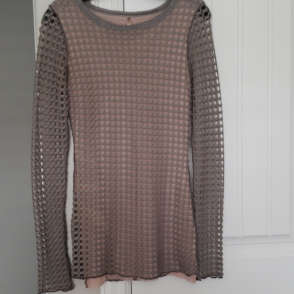 Fun Gray LS Top